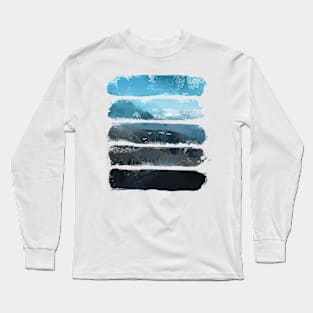 Mountains and Blue Sky Long Sleeve T-Shirt